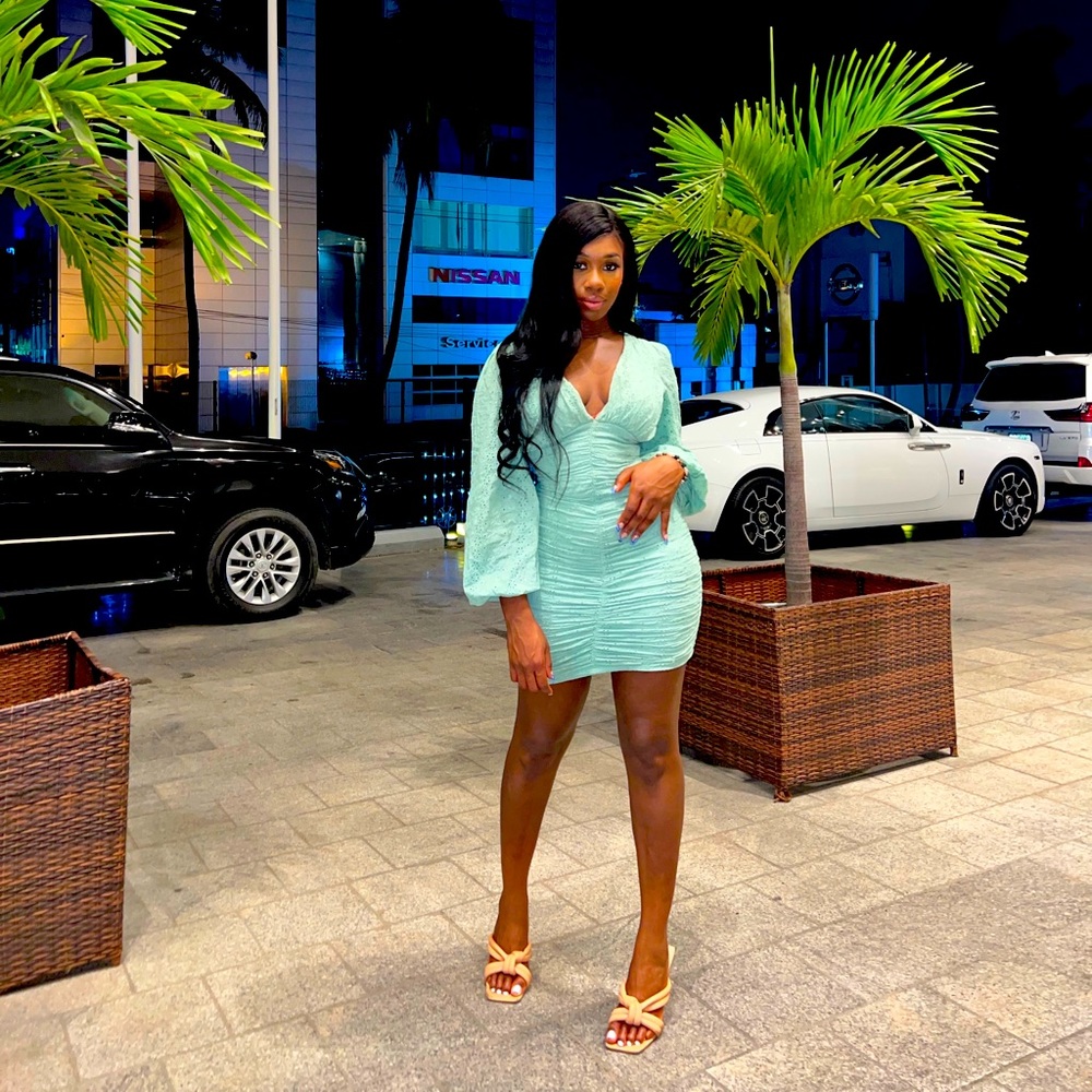 Sage Green Dress
